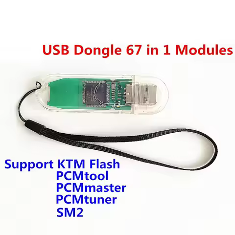 SM2 PRO Universal USB Transparent encryption Dongle V1.21 – 69 Modules PCM Flash & ECU Chip Tuning T