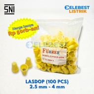 LASDOP 2.5 - 4 mm FUHRER BOSSECOM - 1 Pack contains 100 Lasdop Pieces