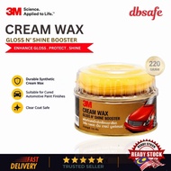 [Ready Stock] 3M Auto Care Cream Wax Gloss n’ Shine Booster (220g) - (Car Care)