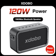 XDOBO 1983 Max Bluetooth Speaker 120W – TWS Portable Wireless Speaker with Bluetooth 5.3, IPX5 Water