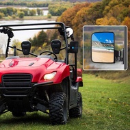 Golf Cart Mirrors - Universal Folding Side View Mirror For Golf Carts Club Car, Ezgo