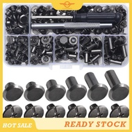 [CloudsMiles] Chicago Screw Leather Rivets Assorted Screw Rivets M5 Chicago Binding Screws for Decor
