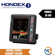 Hondex HE-881 Fish Finder Sonar Echo Sounder C/W 1kw/600w Transducer Original From Japan