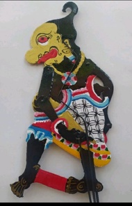 wayang kulit kertas GARENG Punokawan 40 cm