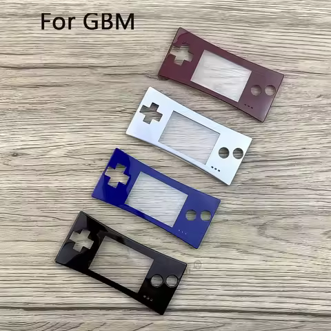 Replacement Front Faceplate Cover Shell Housing Case for GameBoy Micro for GBM Game Console Front Co
