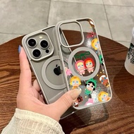 [2] Magsafe Case Motif Crybaby Crying Gemoy Cute Case Casing Softcase Silicon hp For iphone 17 18 AI