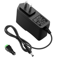 DC 12V 1A Power Supply 1000mA 12W AC/DC Adapter, 100~240V AC to DC 12 Volt 1 Amp 0.6A Converter with