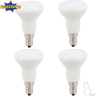 TOPSTORED 4 Pack Long Neck LED Bulbs, E14 Base R50 LED Light Bulbs, Energy Saving 120 Degree Beam An