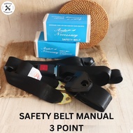 SAFETY BELT SAFETY SEAT BELT UNIVERSAL CAR MANUAL SAFETY BELT/ - 3 POINT
