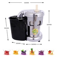 Commercial Weifeng JuicerWF-B2000Stainless Steel Mesh Separate Fruit and Vegetable Pulp Juice Stall Automatic Blender