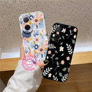 Silicon Redmi A5 4g 2025 - Xiaomi poco C71 - Floral Motif - Casing - For Girls - Custom - Flexible -
