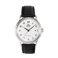Orient Men's Bambino Automatic Black Leather Strap Watch RA-AC0003S10B