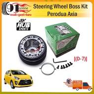 Steering Wheel Boss Kit HUB Adapter Fit for Perodua Axia (D7)
