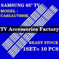 SAMSUNG UA65AU7000K TV LED BACKLIGHT BARU READY STOCK UA65AU7000
