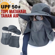 SUNNY VALLEY Topi Matahari Lelaki Mancing Camping Hiking Kerja Panas Tutup Muka Leher Kepala Penuh U