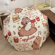 CAPYBARA,, for kids,manual umbrella,manual folding,UV protection,waterproof umbrella,folding,sun umb