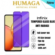 Tempered Glass Blue Anti Radiation Infinix Hot 60 60i 50 50i 40 40i 40 Pro 30 30i 30 Play 20 20i 20s