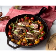 Lodge 10.25 Inch Cast Iron Pre-Seasoned Skillet – Signature Teardrop Handle - Use in the Oven, on th