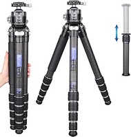 76'' Carbon Fiber Tripod with 52mm Low Profile Ball Head ARTCISE Professional Heavy Duty Tripod for 