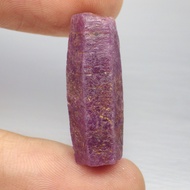 พลอย ก้อน ผลึก แท่ง รูบี้ ทับทิม ดิบ ธรรมชาติ แท้ ( Unheated Natural Rough Ruby ) หนัก 30.3 กะรัต