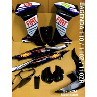 Yamaha lagenda SRL 110 / 110Z / 110ZR coverset dan sticker