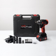 JLD 13mm Cordless Impact Wrench JV88 Brushless 350N.m impact baterai 88V Mesin bor JV88 Untuk Baut M