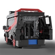 50493 Truck A-Team GMC Vandura Van Classic High-Tech Car Series SWAT Vehicle Model Education Building Blocks For Toy Gift