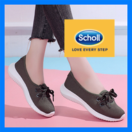 รองเท้า Scholl รองเท้าผ้าใบ Scholl สำหรับผู้หญิงรองเท้า Scholl Scholl แคนวาสสุด Wanita รองเท้าโลฟเฟอร์ Scholl ขนาดใหญ่ Scholl ไซส์41 42ครึ่งเท้ารองเท้าแตะฤดูร้อนส้นแบนผู้หญิง Scholl กีฬาลำลองรองเท้าใส่เดิน-2027