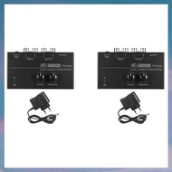 (XCTS) 2X PP500 Ultra-Compact Phono Preamp Pre Amp Preamplifier with Level Volume Control EU Plug