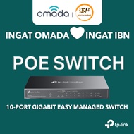 TP-Link ES210GMP Omada 10-Port Gigabit Easy Managed Switch with 8-Port PoE+ @ IBN