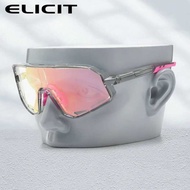 ELICIT Photochromic Cycling Glasses Men Women MTB Outdoor Sports Bike Riding UV400