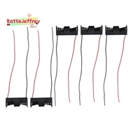 5PCS 1 23A A23 12V Battery Storage Clip Holder Box Case Cell Holder With Wire