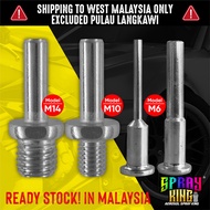 [Adaptor Drill M6 M10 M14] Screw Spindle 9mm/11mm for Angle Grinder Backing Pad Polishing Machine Po