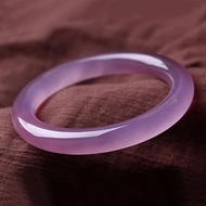 Women's Jade Bracelet Purple Fashion Accessories Jadeite Natural Charm Women Men for Hand Carved Rou
