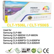 หมึกพิมพ์ Samsung CLP-680 / CLP-680DW / CLP-680DN (Y506L) สีเหลือง Premium