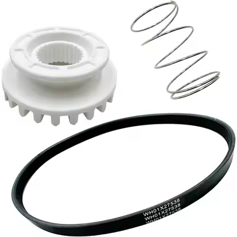 Washing Machine Parts WH05X24185 Clutch, WH01X24434 Spring, WH01X27538 Drive Belt For GE Hotpoint Cl