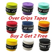 【 Buy 2 Take 2 】 Yonex AC102EX Overgrip Tennis Badminton Overgrip Grip Tape Good Quality Yonex Overg