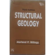 USED MARLAND P.BILLINGS THIRD EDITION STRUCTURAL BOOK Original