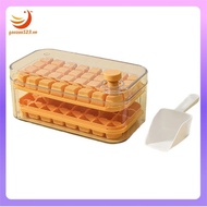 [gaozuo523.vn] Ice Storage Box Mold Large Ice Tray Ice Box Large Storage Box Orange