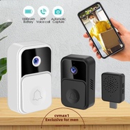 CYMX WIFI Video Doorbell Monitor Home Security Camera Smart Phone DoorBell