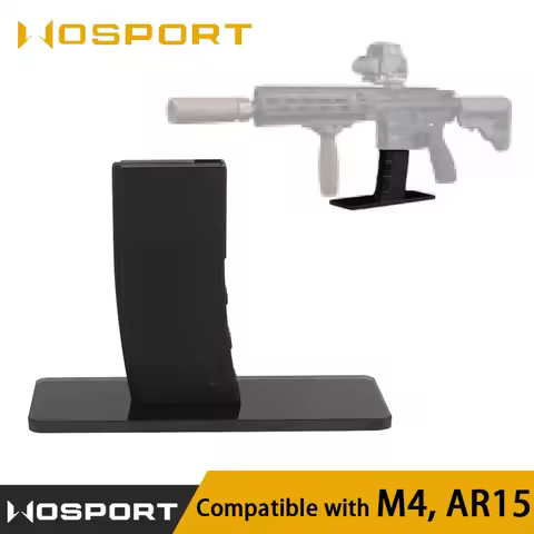 M4 Rifle AR Display Stands(AEG), Adaptable to M4 & AR15 Rifle, Anti-slip Pads Easy To Install, Shoot