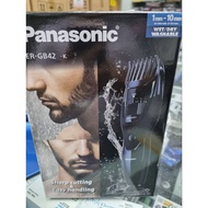 PANASONIC  ER GB 42 WET/ DRY  WASHABLE  RECHARGEABLE  BEARD_/ HAIR TRIMMER