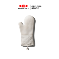 OXO ถุงมือซิลิโคนกันร้อน สีขาว 1 ชิ้น l OXO GG Silicone Oven Mitt Oat