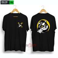 Kaos Baju Keren Distro PANDA JEMPOL Atasan laki laki Remaja Pria Wanita Cewek Cowok Dewasa Kekinian