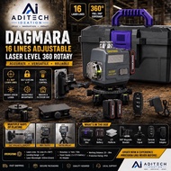 Dagmara 16 Lines Adjustable Laser Level 360 Rotary