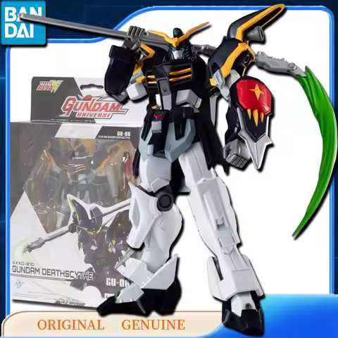 Bandai Original Genuine XXXG-010 GUNDAM DEATHSCYTHE GU-06 Anime Action Figures Toys for Kids Gift Mo
