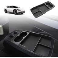 Storage Box For EV6 Lower Center Console Organizer Tray Interior Accessories Material Trim For Kia E