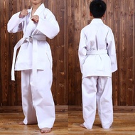 【Ready Stock】Karate Uniform for Kids and Adult Lightweight Karate Gi Student Uniform with Belt for M