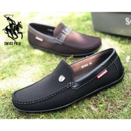 Swiss Polo Kasut loafer slip on 1368