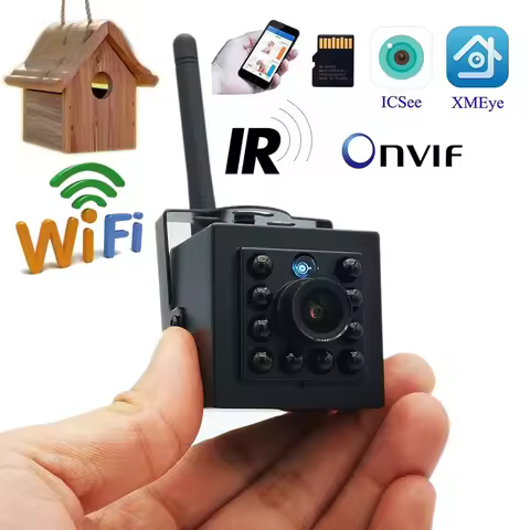 WIFI XM 5MP 4MP 3MP 2MP H.265 IR Mini IP Camera PoE Security IPC Night Vision 940nm Birdcage Support